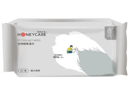 Honeycare Disinfectant Wipes For Dogs (With Silver Ions) Online Hot Sale