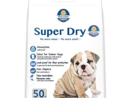 TRY & BUY: Super Dry Ultra Absorbent Pee Pad (White) - Medium Hot on Sale