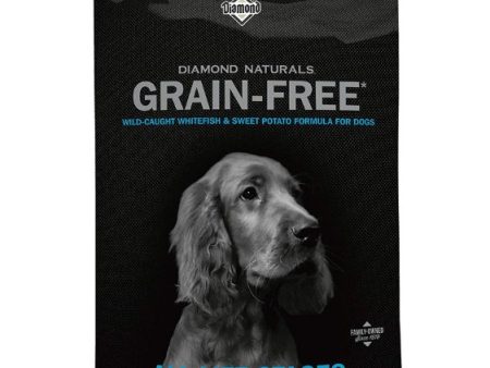 Diamond Naturals Grain-Free (Wild-Caught Whitefish & Sweet Potato) Dog Food Hot on Sale