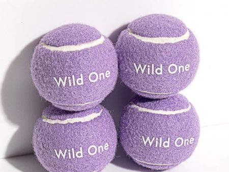 Wild One Tennis Balls Set Dog Toy (Lilac) Hot on Sale