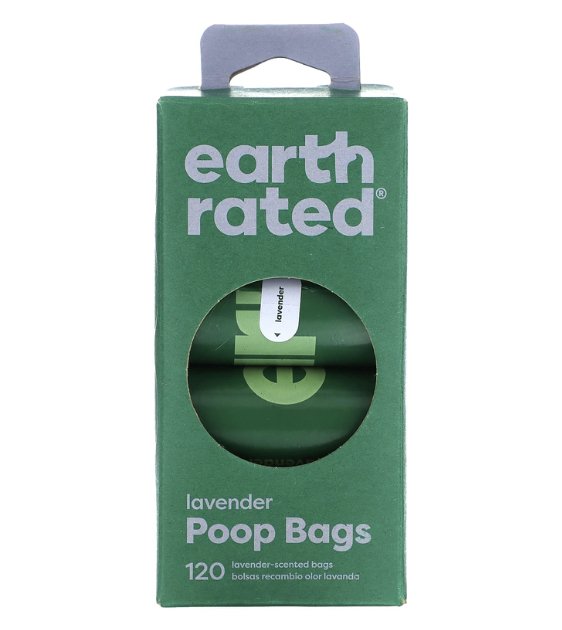 Earth Rated Eco-Friendly Poop Bag Refill for Dogs (120 Lavender Scented Bags, 8 Refill Rolls) Online Hot Sale