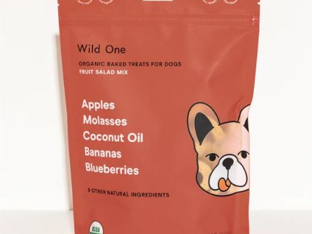 Wild One Organic Baked Dog Treats (Fruit Salad Mix) Sale