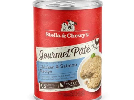 $7.60 ONLY [CLEARANCE]: Stella & Chewy’s Grain Free Gourmet Pate PUPPY Wet Dog Food (Chicken & Salmon) Cheap