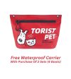 Torist Pet All-Weather Dog Boots (Pepper Red) Online Sale