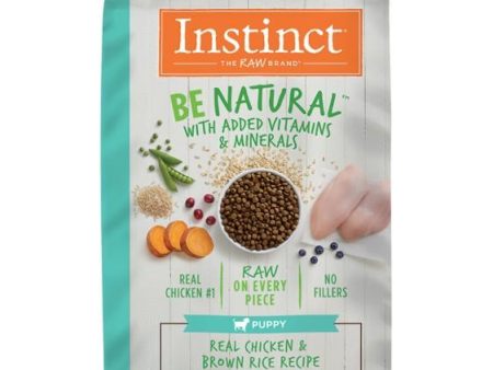 Instinct Be Natural Real Chicken & Brown Rice Recipe Dry Dog Food (Puppy) For Sale