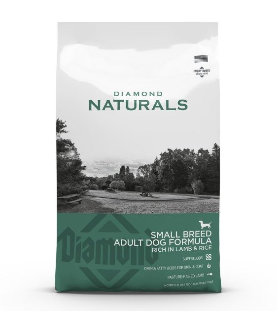 Diamond Naturals Small Breed Adult Formula (Lamb & Rice) Dog Food Hot on Sale