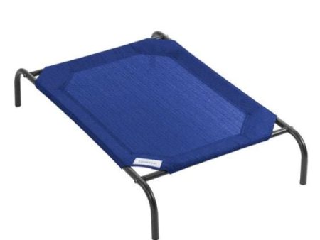 Coolaroo Elevated Knitted Fabric Cat & Dog Bed (Aquatic Blue) For Cheap