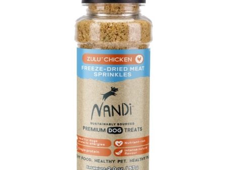 $10 ONLY: Nandi Freeze-Dried Meat Sprinkles (Zulu Chicken) Sale