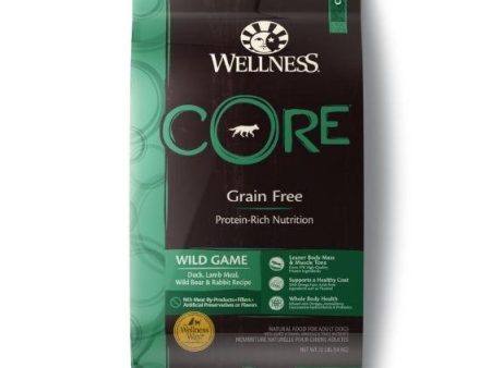 Wellness Core Grain Free Wild Game Dry Dog Food For Discount