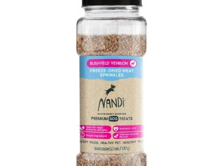 $10 ONLY: Nandi Freeze-Dried Meat Sprinkles (Bushveld Venison) Online Hot Sale