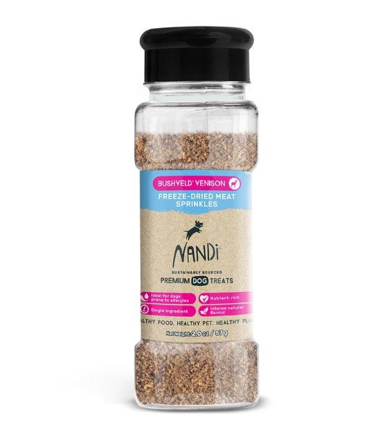 $10 ONLY: Nandi Freeze-Dried Meat Sprinkles (Bushveld Venison) Online Hot Sale