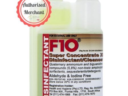 F10 Super Concentrate XD Disinfectant Cleanser (with Detergent) For Sale