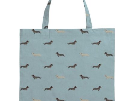 Sophie Allport Dachshund Folding Shopping Bag For Dog People Supply