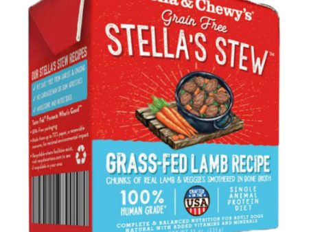 Stella & Chewy’s Grain Free Stews - Grass-Fed Lamb Dog Wet Food Online