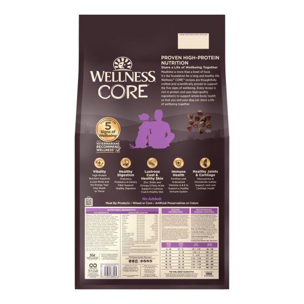 Wellness CORE Age Advantage Grain Free Dry Senior Dog Food (Deboned Turkey, Chicken Meal & Turkey Meal Recipe) Online Sale