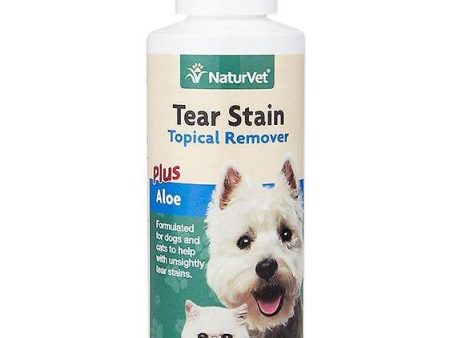 NaturVet Tear Stain Remover Topical Aid for Cats & Dogs Online