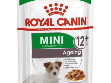 Royal Canin MINI Pouch Wet Dog Food (AGEING 12+) on Sale