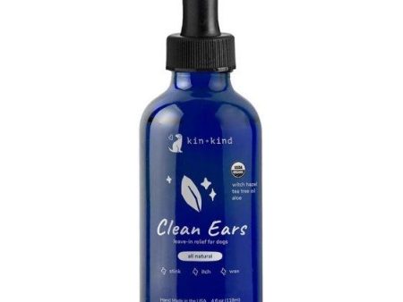 Kin+Kind Organic Clean Ears Dog Cleanser Online Sale