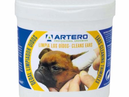 Artero Cosmetics Finger Ear Wipes For Dogs (50 Units) [H687] Online now