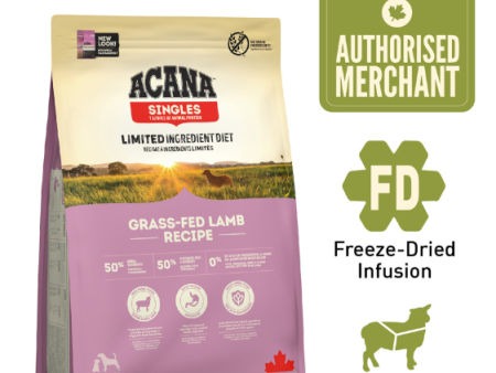 Acana Singles Limited Ingredient Grass-Fed Lamb Dry Dog Food Online