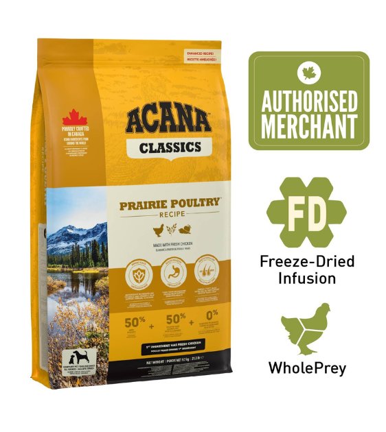 Acana Classics Prairie Poultry Dry Dog Food Cheap