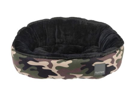 FuzzYard Reversible (Camo) Dog Bed Online now