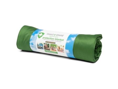 Insect Shield Flea & Tick Protection Blanket For Cats & Dogs (Green) For Discount