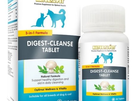 Natural Pet® Digest-Cleanse Tablet for Cats & Dogs Sale