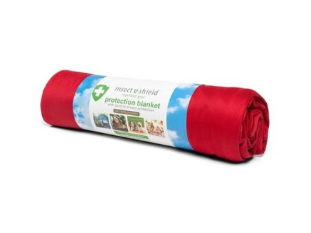 Insect Shield Flea & Tick Protection Blanket For Cats & Dogs (Red) Hot on Sale