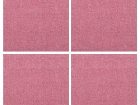 25% OFF: Triluc Non-Slip Washable & Water-Repellent Pet Mat (Pink 4-Piece) Online